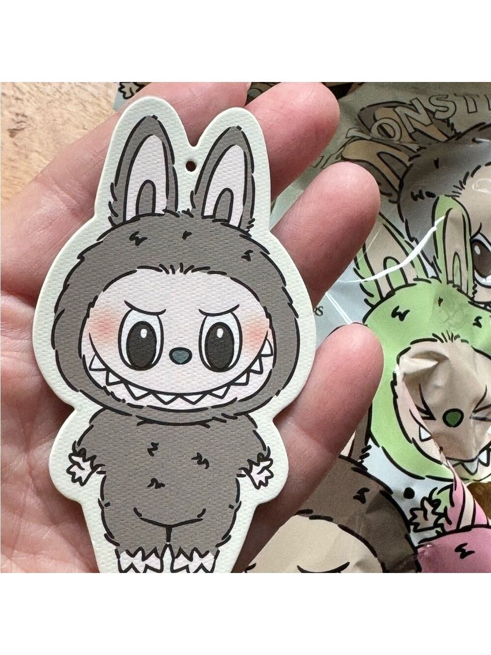 LABUBU Exciting Macaron Vinyl Figure – Sesame Bean Edition (New, Sealed)